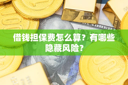 武汉借钱担保费怎么算？有哪些隐藏风险？