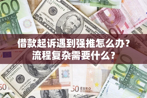 武汉借款起诉遇到强推怎么办？流程复杂需要什么？