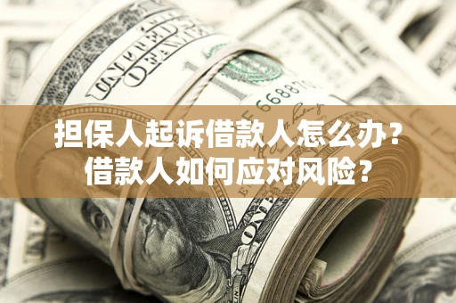 武汉担保人起诉借款人怎么办？借款人如何应对风险？